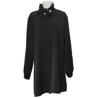 Blouse lavallière (Noir) de Lusa Élasthane, Viscose