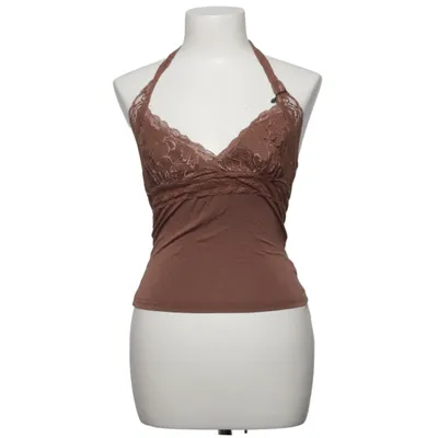 Haltertop (Bruin) Katoen, Polyester