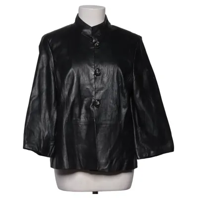 Läderjacka (Svart) från Broch Leather Skinn, Polyester