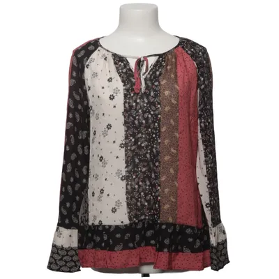 Bluse (Sort, Pink, Flerfarvet) fra Salko Linned, Viscose