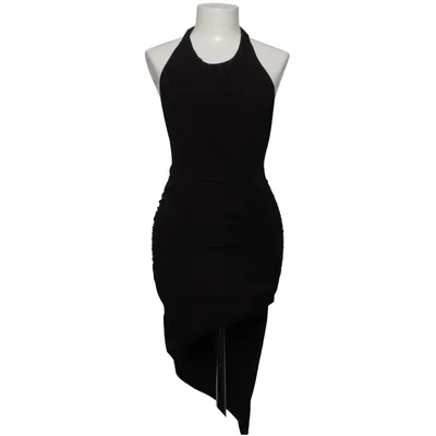 Halterneck-kjole (Open Back Ruched Dress) fra NLY One Elastan, Polyester