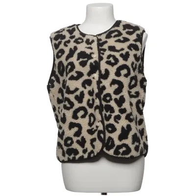 Outer vest (Beige, Black) from Atelier Evène Polyester