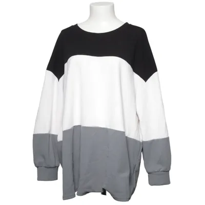 Collegetröja (Svart, Vit, Grå) från Shein Curve Elastan, Polyester