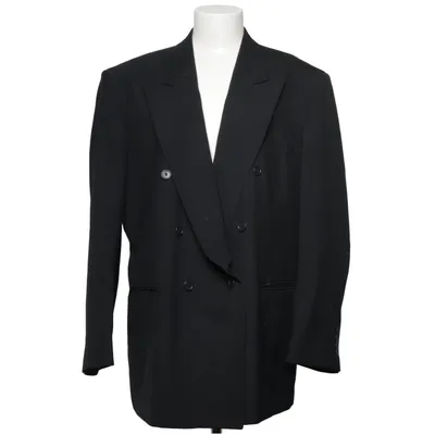 Blazer (Zwart) van Towncraft Polyester, Wol