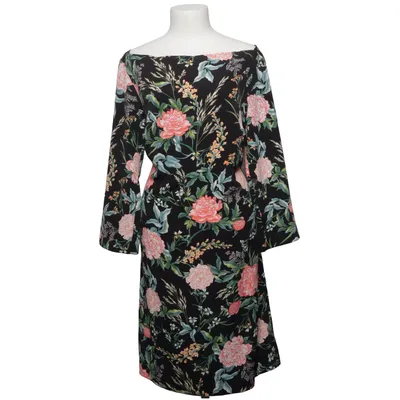 Dress (Black, Multicolored) from H&M+ Polyester