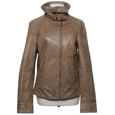 Leather jacket (Brown) from Sisley Leather