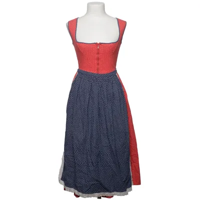 Dirndl (Red, Blue, White) from Heller Dirndl Cotton, Viscose