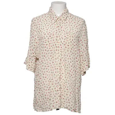 Short sleeve shirt (Beige, Multicolored) from Esay Viscose