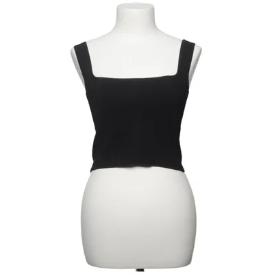 Crop top (Noir) de Hallhuber Polyamide, Viscose