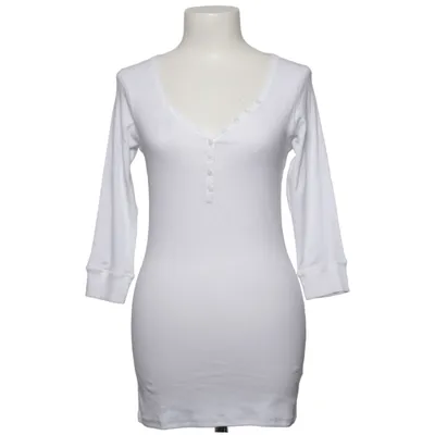 Henley T-shirt (Hvid) fra Pure Cotton Bomuld, Elastan