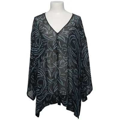 Bluse (Sort, Blå) fra N.P. Polyester