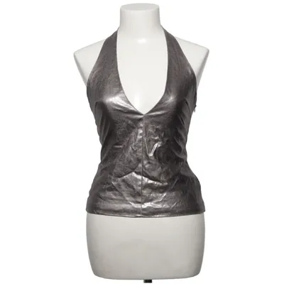 Haltertop (Zilver) van Zara Polyester