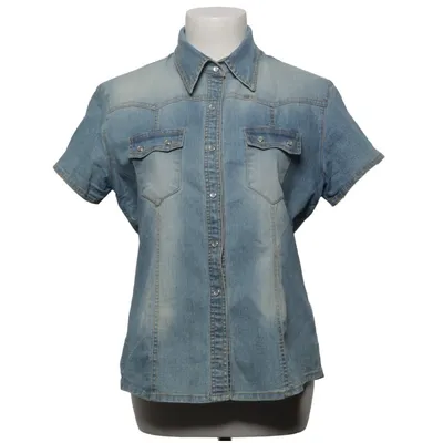 Denim shirt (Blue) from Colours Cotton, Elastane, Polyamide