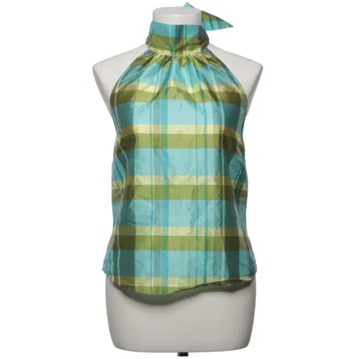 Haut dos-nu (Bleu, Vert, Jaune) de Maria Westerlind Polyester, Soie