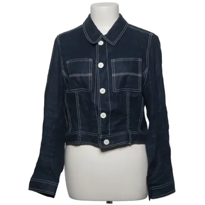 Denim jacket (Blue, White) from Alain Manoukian Linen