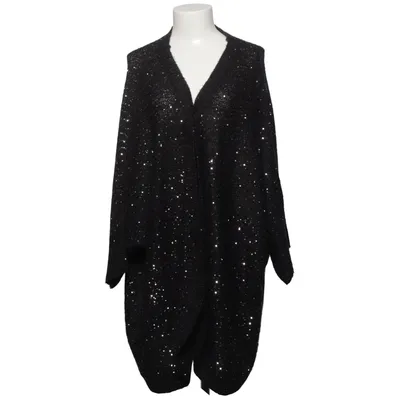 Cardigan (Black) from Love Knitwear Acrylic, Polyester