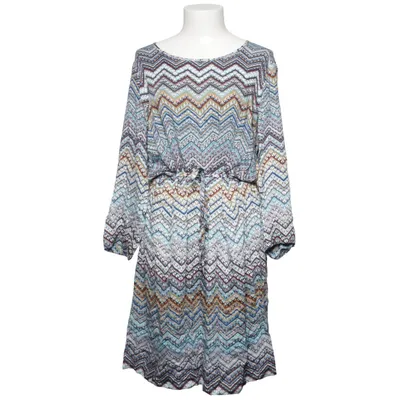 Jurk (Blauw, Meerkleurig) van Ted Nicol Viscose