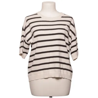 Topp (Vit, Svart) från Armedangels Linne, Polyester, Viskos