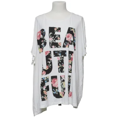 Top (White, Multicolored) from So Fabulous! Viscose