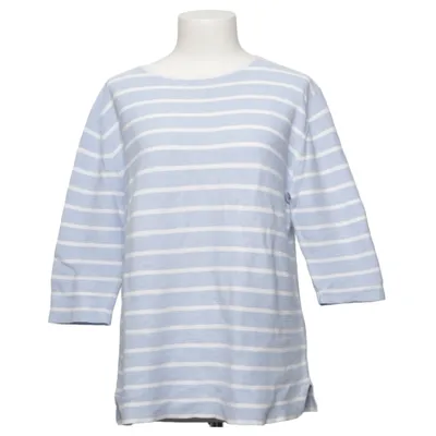 Långärmad t-shirt (Blå, Vit) från Franco Callegari Bomull