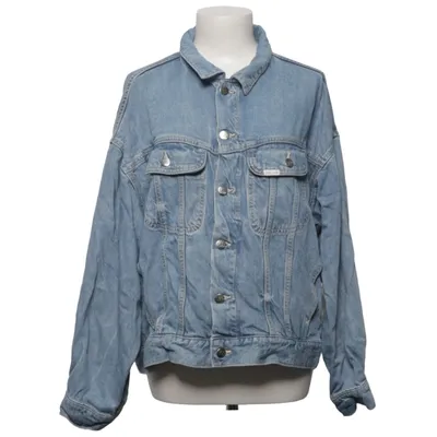Denim jacket (Blue) from Lee x H&M Lyocell, Viscose