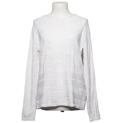 Pull-over (Blanc) de Signature Experience Acrylique, Coton