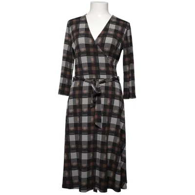 Omlottklänning (Svart, Brun, Vit) från Leota Elastan, Polyester