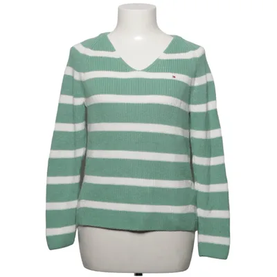 Pullover (Green, White) from Tommy Hilfiger Cotton