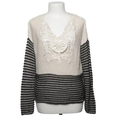 Trui (Beige, Zwart) van Vintage Havana Acryl, Katoen