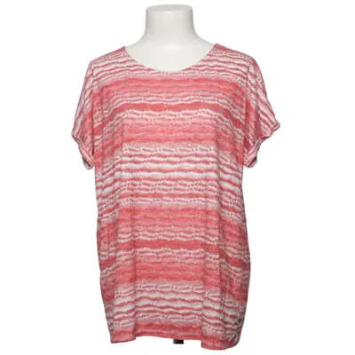 T-shirt (Rouge, Blanc) de Yours Polyester, Viscose
