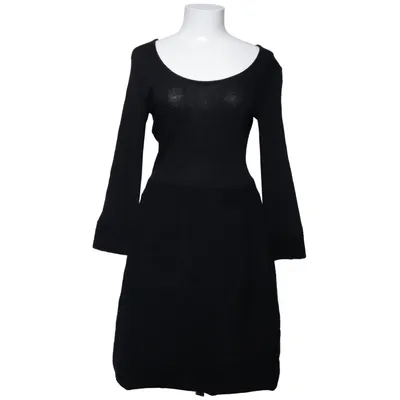 Robe (Noir) de La Fée Maraboutée Angora, Élasthane, Polyamide, Polyester, Viscose, Laine