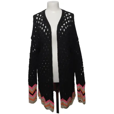 Cardigan (Noir, Multicolore) de Just M Acrylique, Coton, Viscose