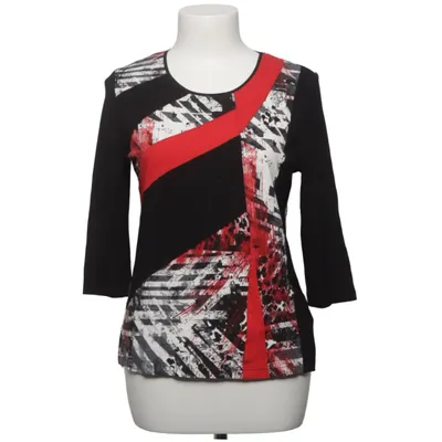 Top (Zwart, Rood, Wit) van Barbara Lebek Elastaan, Viscose