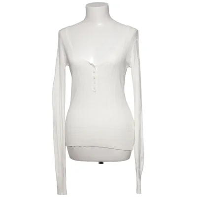 T-shirt manches longues (Blanc) de Brandy Melville Coton