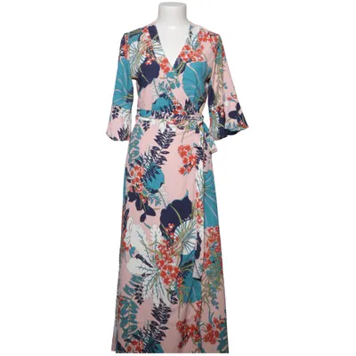 Wrap dress (Pink, Blue, Multicolored) from Belcci Polyester