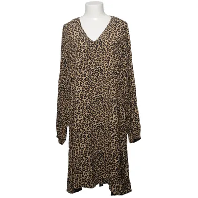 Jurk (Beige, Zwart) van Moves Viscose
