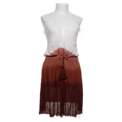 Klänning (Vit, Brun) från Pull & Bear