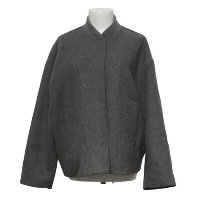 Jakke (Grå) fra JcSophie Polyester, Uld