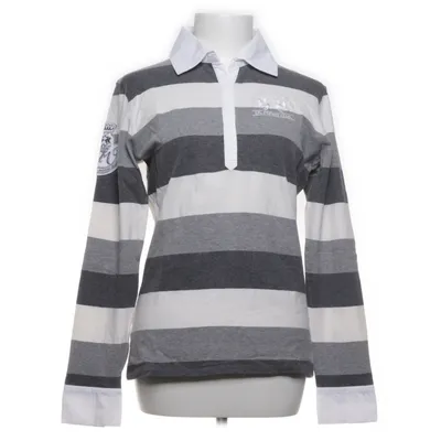 Rugbytröja (Grå, Vit) från La Martina Bomull, Elastan