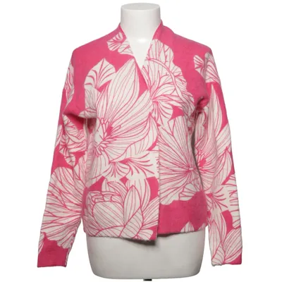 Cardigan (Pink, Hvid) fra Princess Goes Hollywood Alpacauld, Elastan, Polyamid