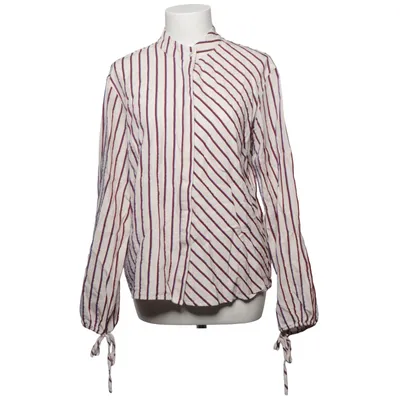 Blouse (Beige, Blauw, Rood) van Object Acetaat, Polyamide, Viscose