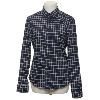 Shirt (Blue, White) from Brand Cotton
