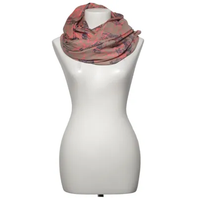 Infinity scarf (Brown, Pink, Blue) from Pieces