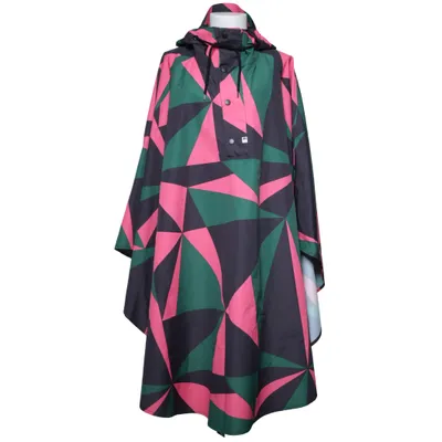 Regnponcho (Model DaneBodil, vandtæt med tapede sømme) från Danefae Polyester