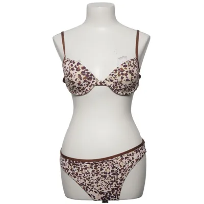 Bikini (Brown, Multicolored) from Calvin Klein Swimwear Elastane, Polyamide