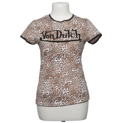 T-shirt (Beige, Black, Multicolored) from Von Dutch Cotton