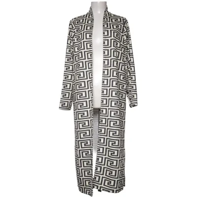 Cardigan (Beige, Black) from Co-Ika
