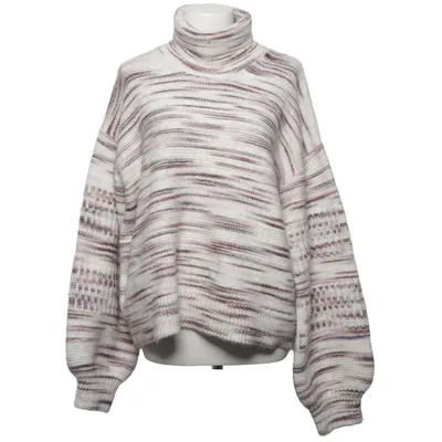Polotröja (Vit, Brun, Lila) från ADPT Akryl, Polyamid, Polyester, Ull