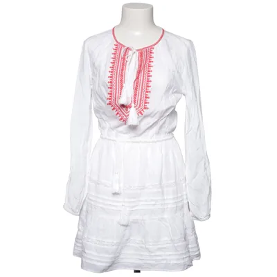 Dress (White, Red) from L.O.G.G by H&M Cotton