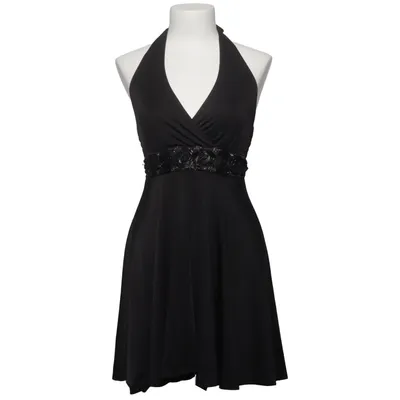 Halterneck dress (Black) from Charmant